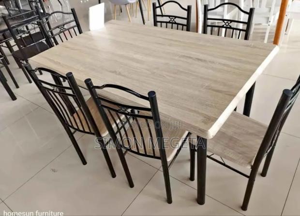 Glass Top New 4sitter Dinning Table - main view
