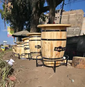 Wooden Barrel Tables