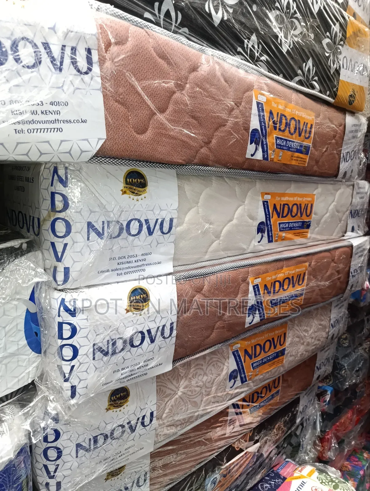Free Swift Delivery! 4x6x8 High Density Quilted Mattresses.