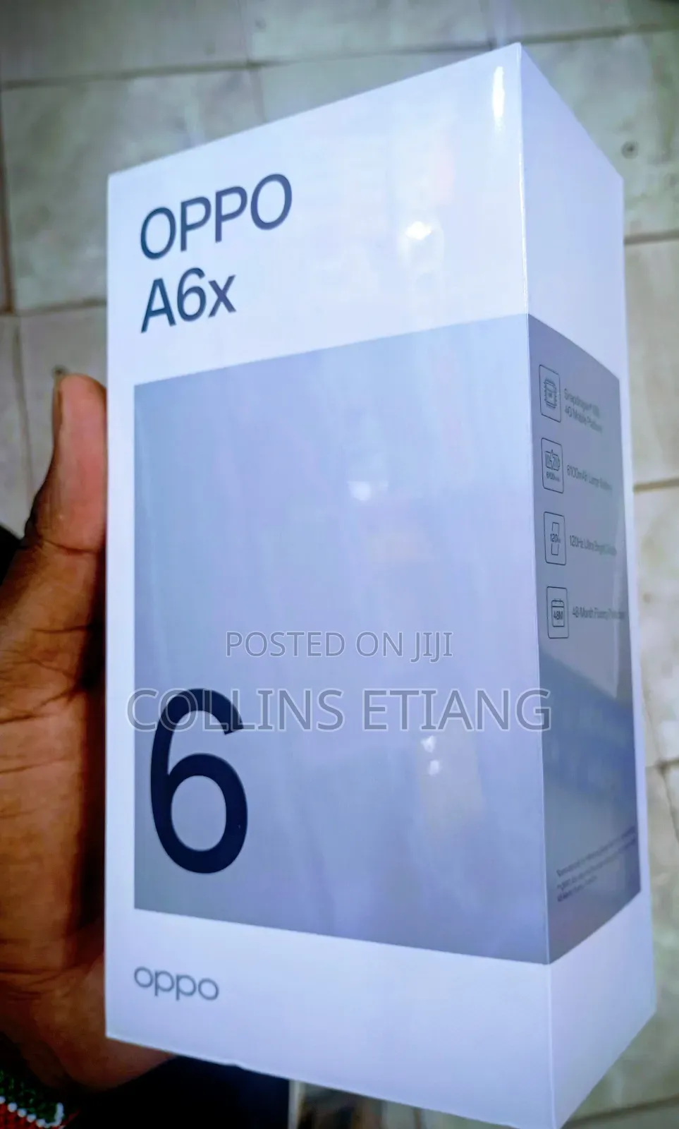 New Oppo A6x 64 GB Gray