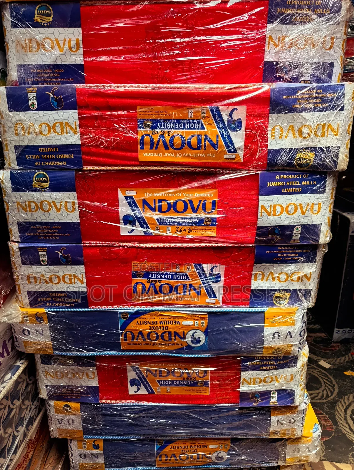 3x6x8 High Density Furnished Mattresses. Free Same-day Delivery.