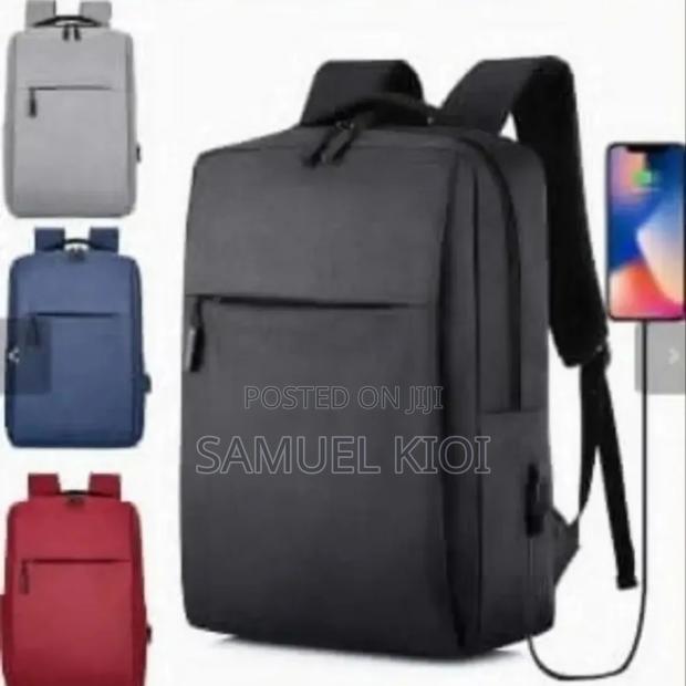 Modern Look Power Backpack Laptop Bag - thumbnail 3