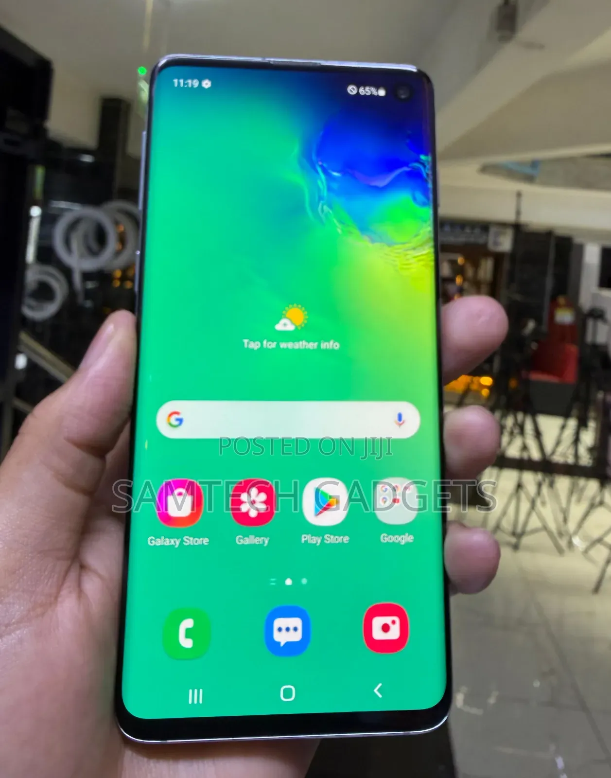 Samsung Galaxy S10 128 GB Blue