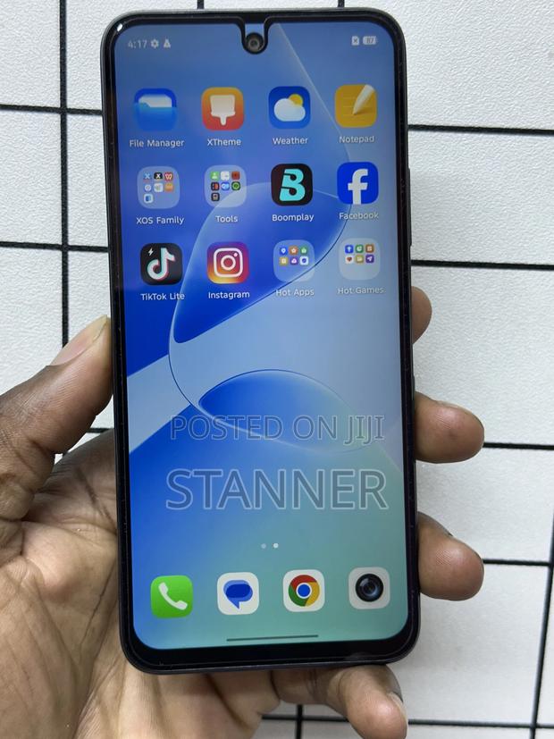 New Infinix Hot 60i 128 GB Black - thumbnail 3