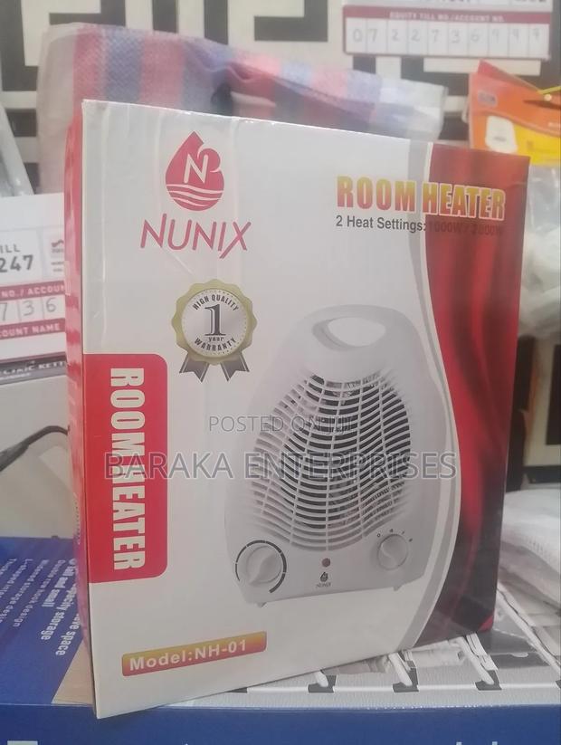 Nunix Room Heater 2 Heat Settings