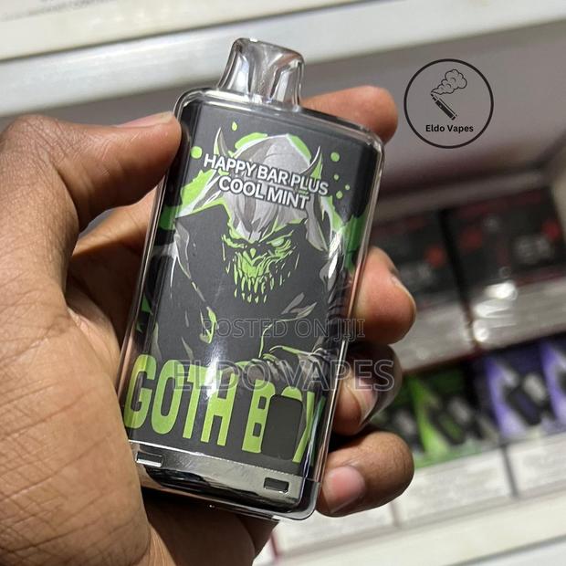 Happy Bar Plus 12000 Puffs Rechargeable Vapes - Cool Mint