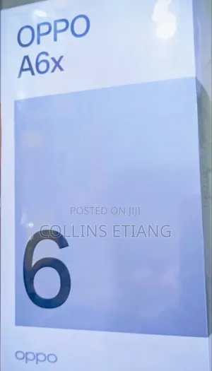 New Oppo A6x 256 GB Blue