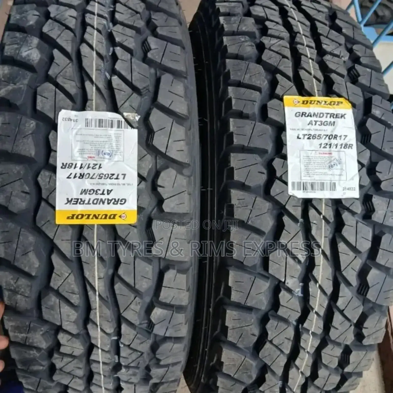 265 /70 R17 Dunlop Tyres (All Terrein)