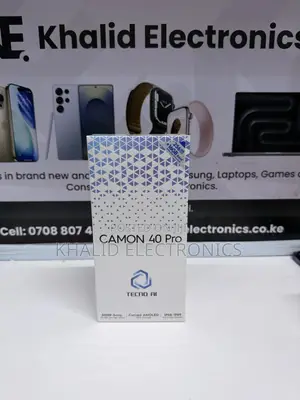 New Tecno Camon 40 Pro 4G 256 GB Black