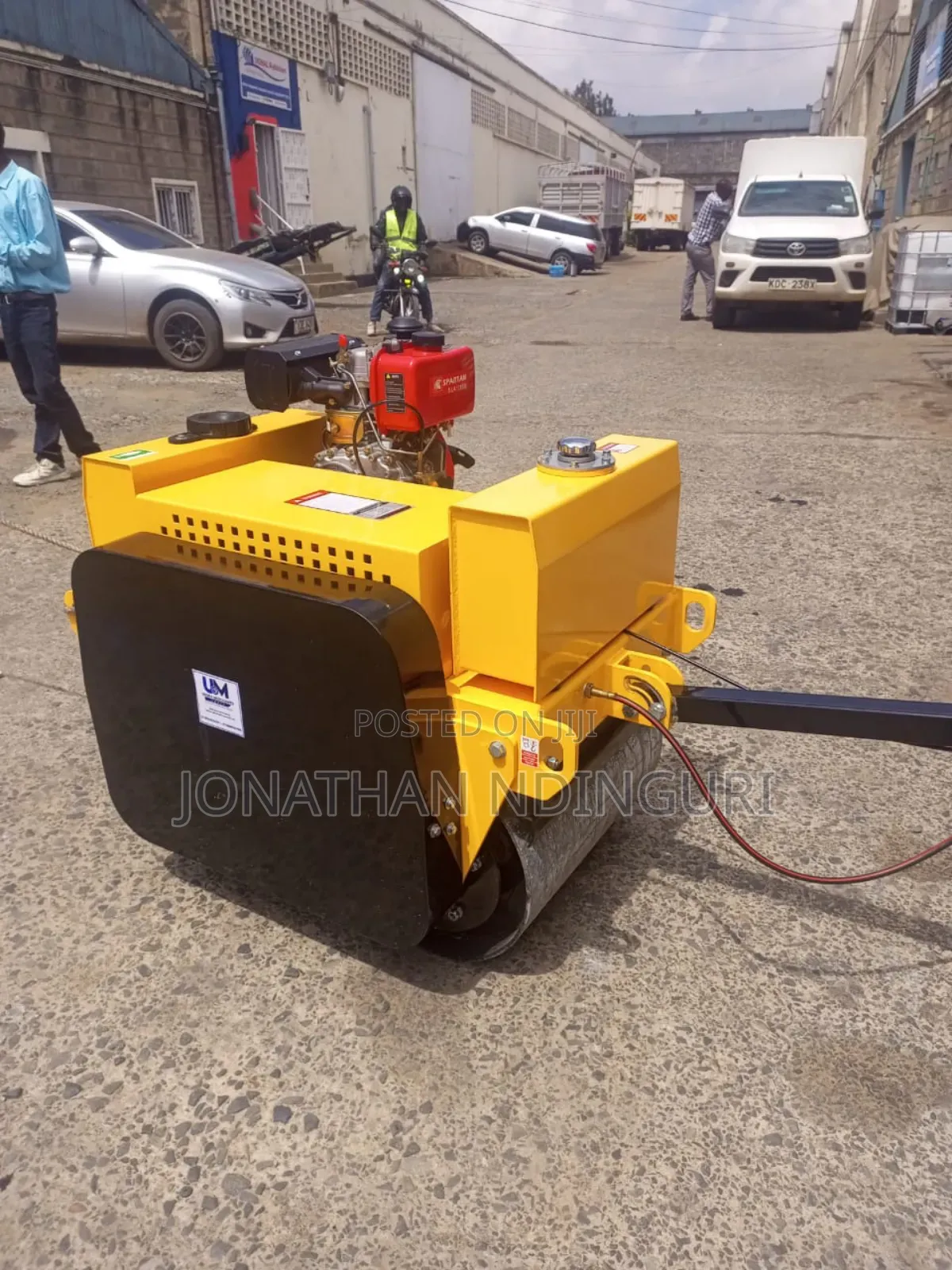 Double Drum Road Roller
