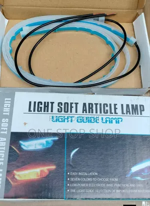 Headlight Universal Led Strip With Yellow Signa White Parking Light