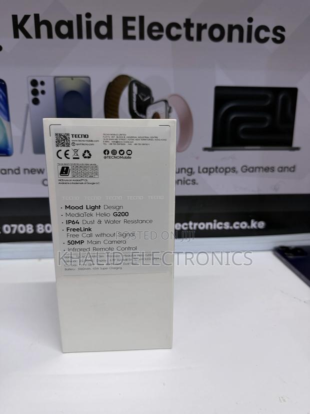 New Tecno Spark Slim 256 GB Black - thumbnail 3