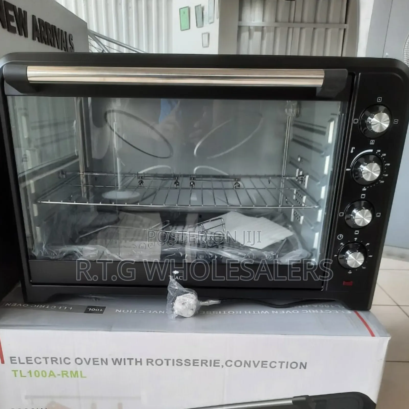 Tlac 42l Electric Oven With Rotisserie Timer