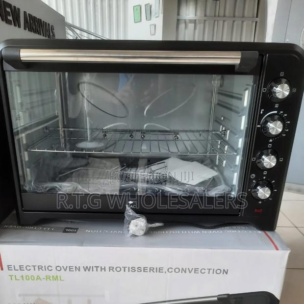 Tlac 42l Electric Oven With Rotisserie Timer
