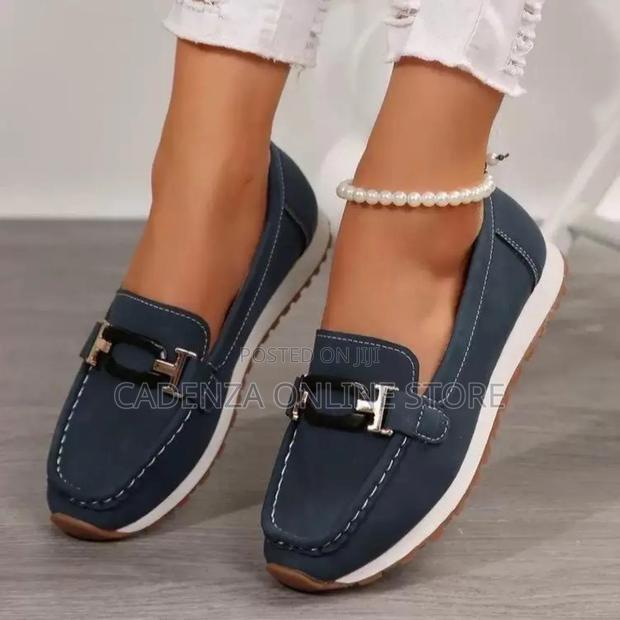 *Ladies Leather Loafer* *Navy:38,39,40,41,42* *Black:40,41,42* - thumbnail 5