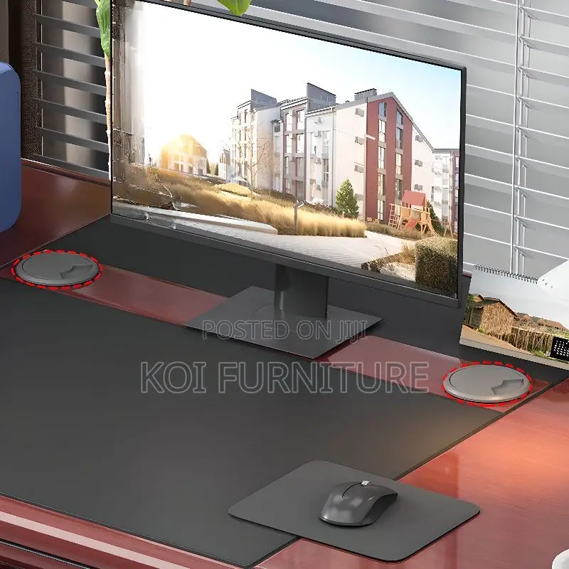 Office Desk : 1.4 Meters Executive Office Table With Keyboard Tray,