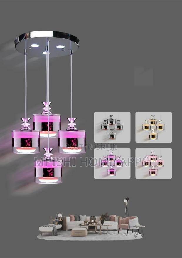 Led 4 Glass Chandelier - thumbnail 4