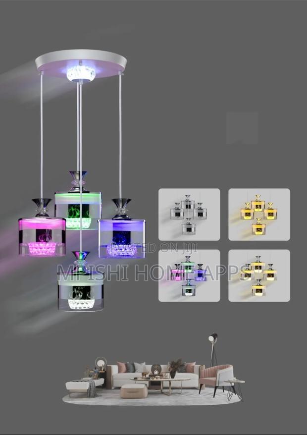 Led 4 Glass Chandelier - thumbnail 6