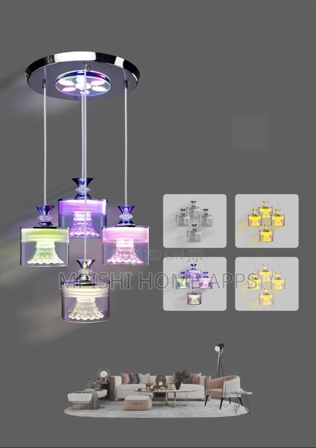 Led 4 Glass Chandelier - thumbnail 7