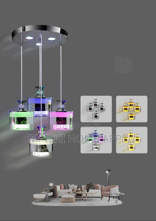 Led 4 Glass Chandelier - thumbnail 8