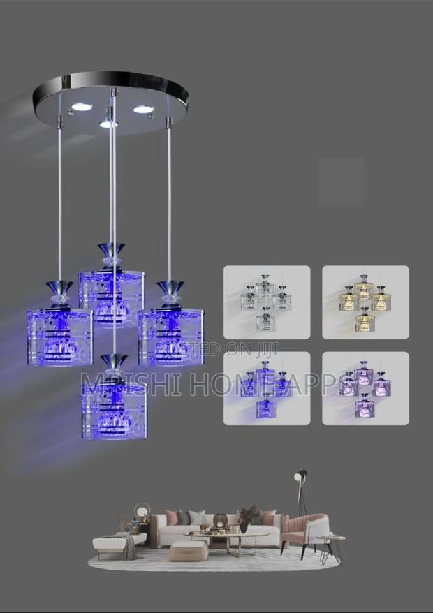 Led 4 Glass Chandelier - thumbnail 9