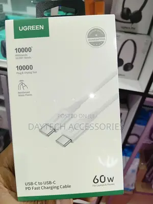 Ugreen Usb-C M to Usb-C M Cable 3a 60w 1m Cable