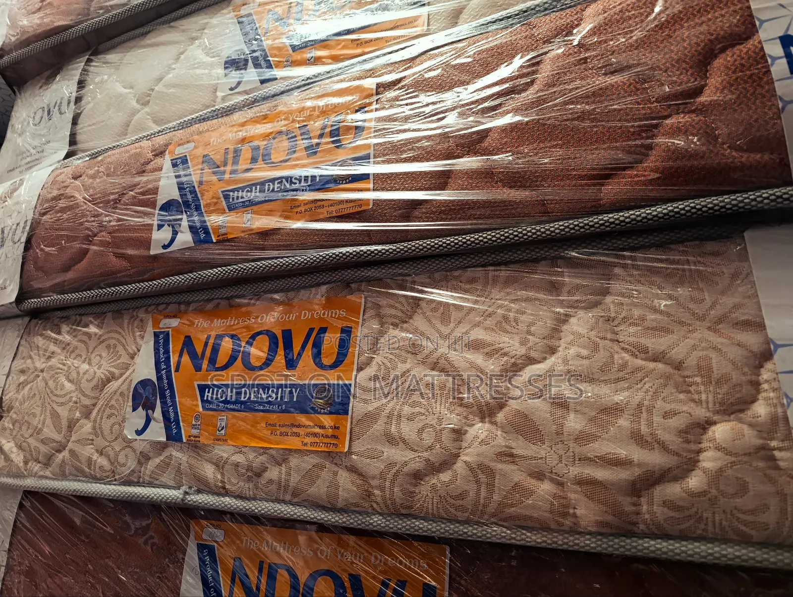 Grab Yo Brownie! 4x6x8 High Density Quilted Mattresses. Free Delivery!