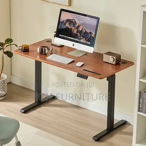 Office Desk : 1.2m Modern Electric Height-Adjustable Desk