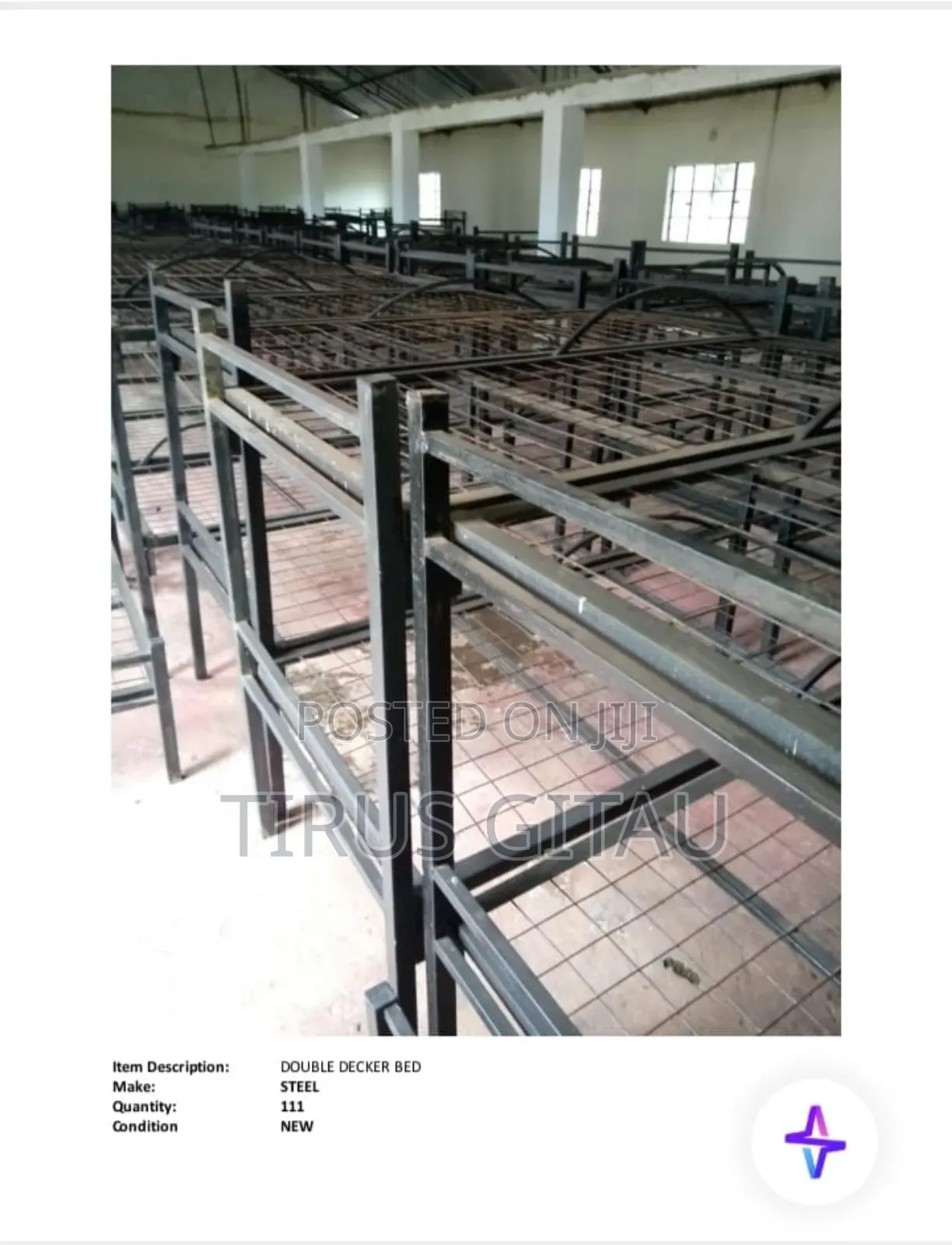 Double Decker Iron Beds