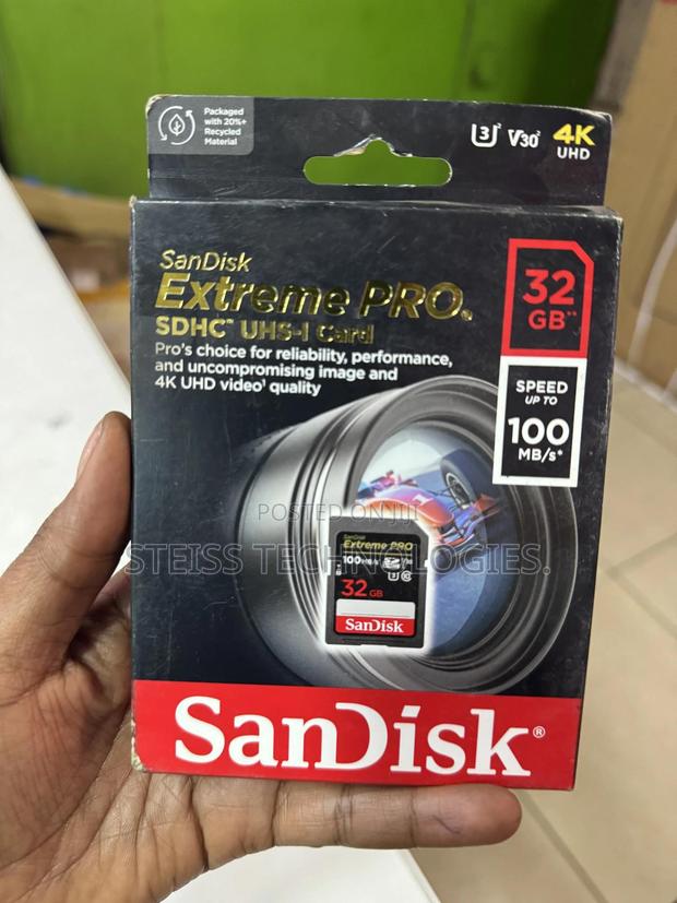Sandisk Extreme Pro 32gb Sd Card - thumbnail 2