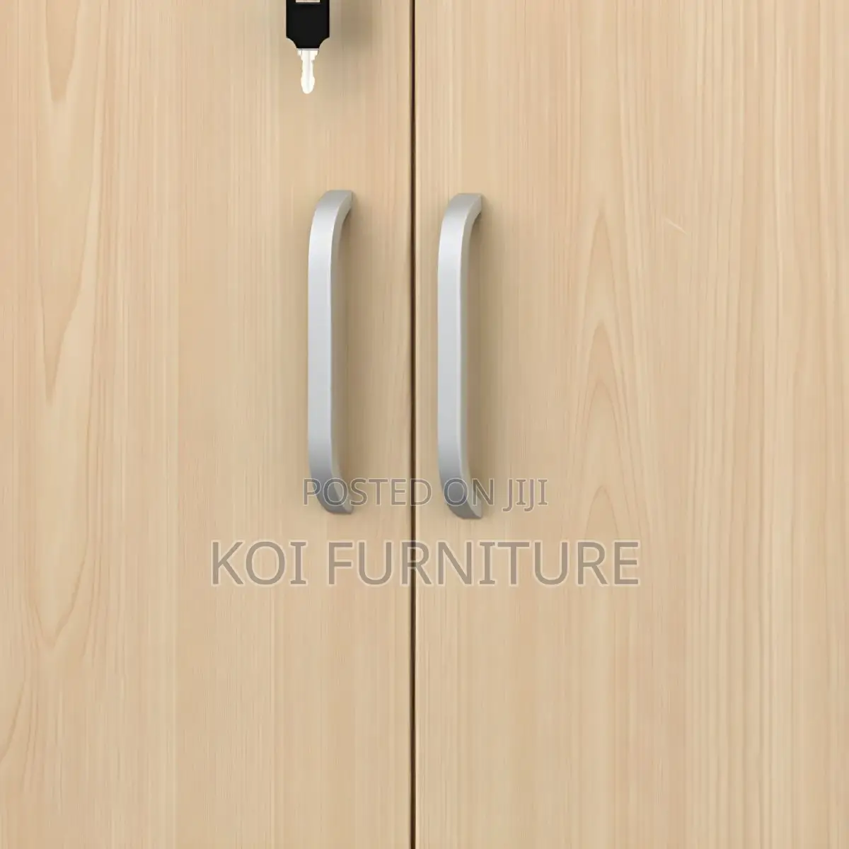 Office Cabinet : 2 Door Wooden Credenza Cabinet
