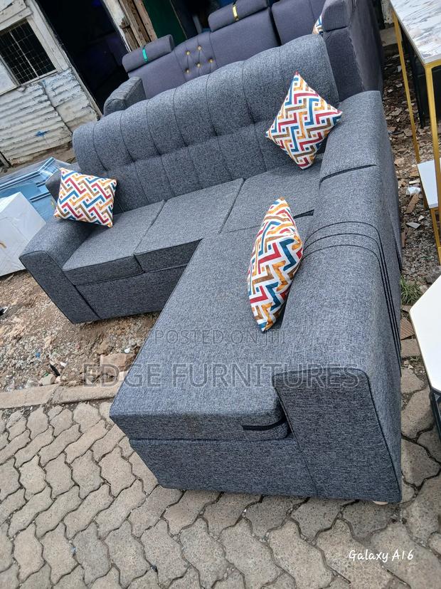 Dark Grey Permanet 5seater Sofa for Sale