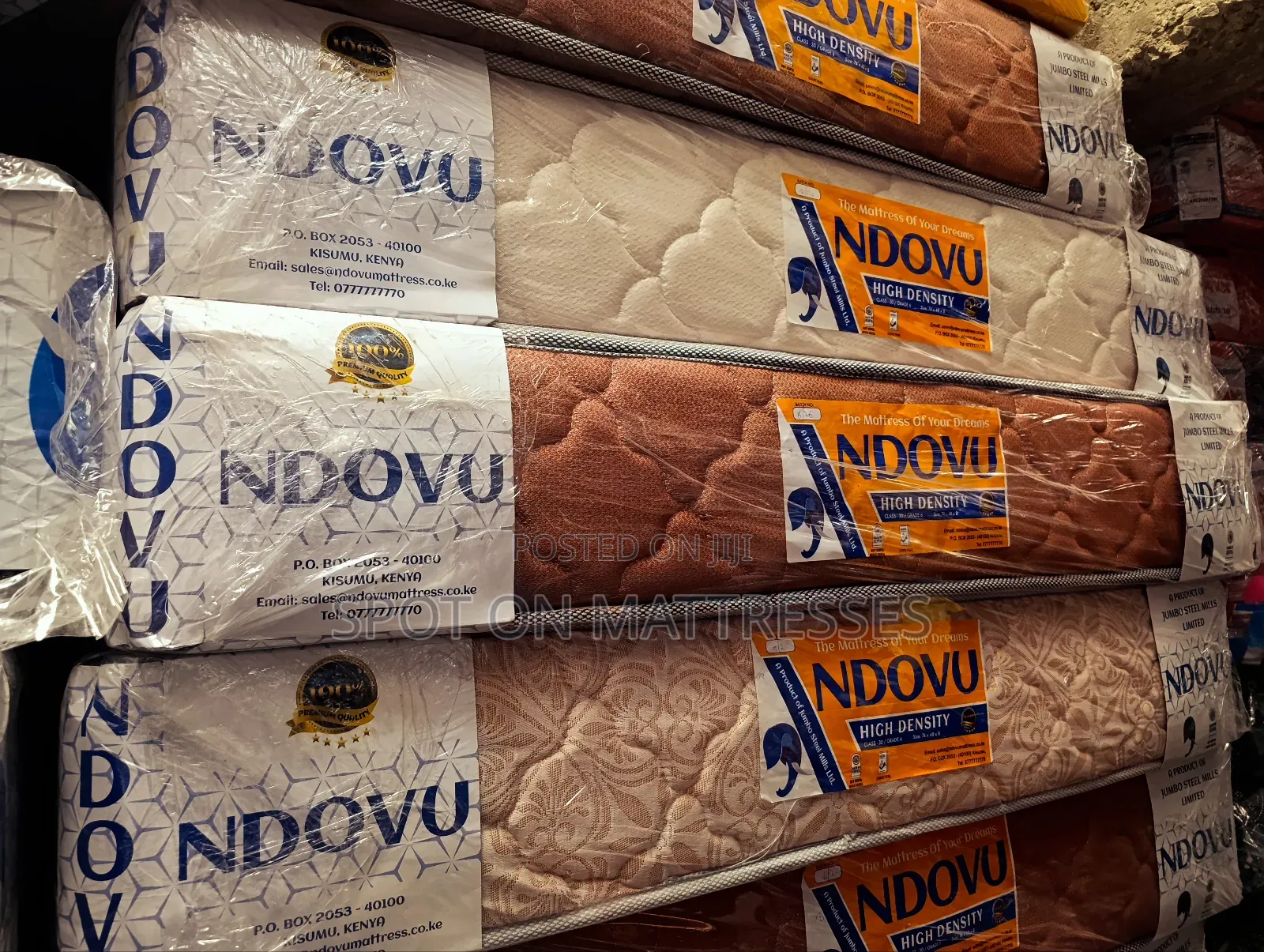 Elegant And Durable! 5x6x8 High Density Quilted Mattresses.