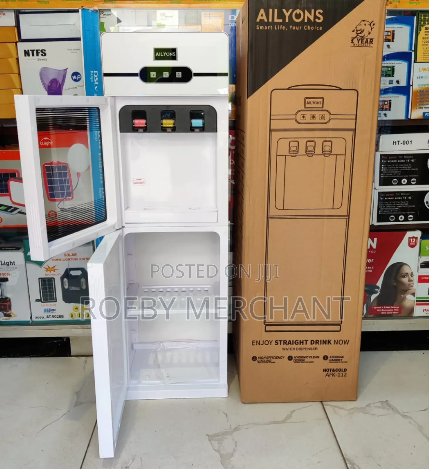 *Ailyons 3taps Dispenser/Hot, Normal and Cold Water Dispenser