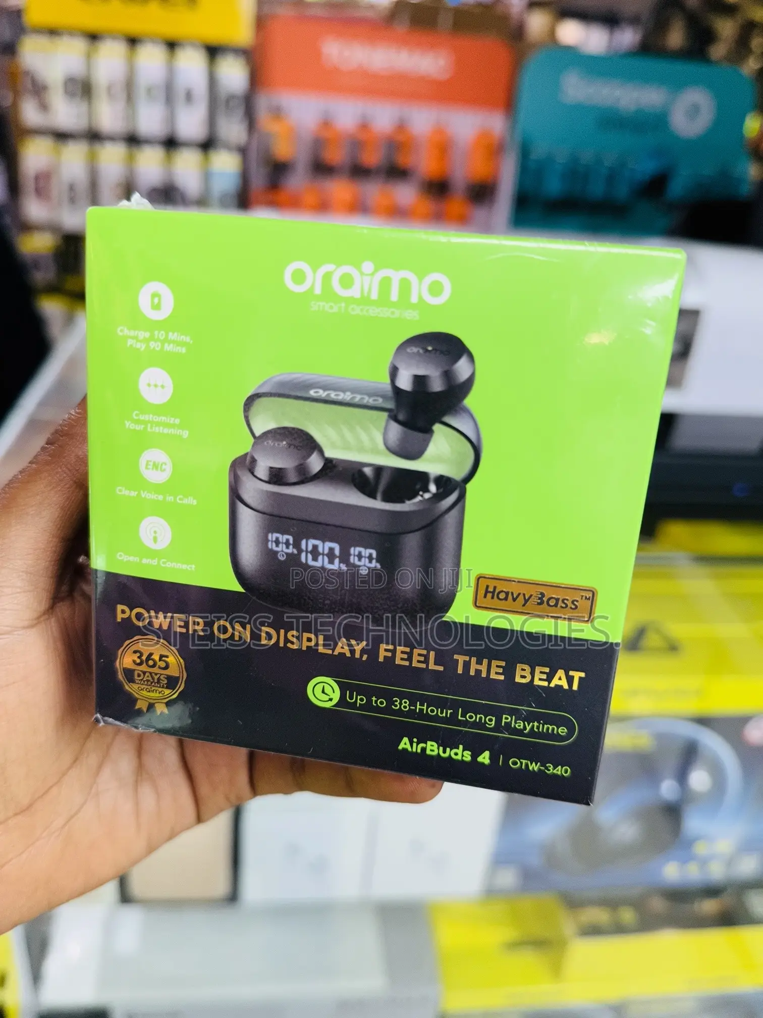 Airbuds 4 Oraimo Wireless Buds