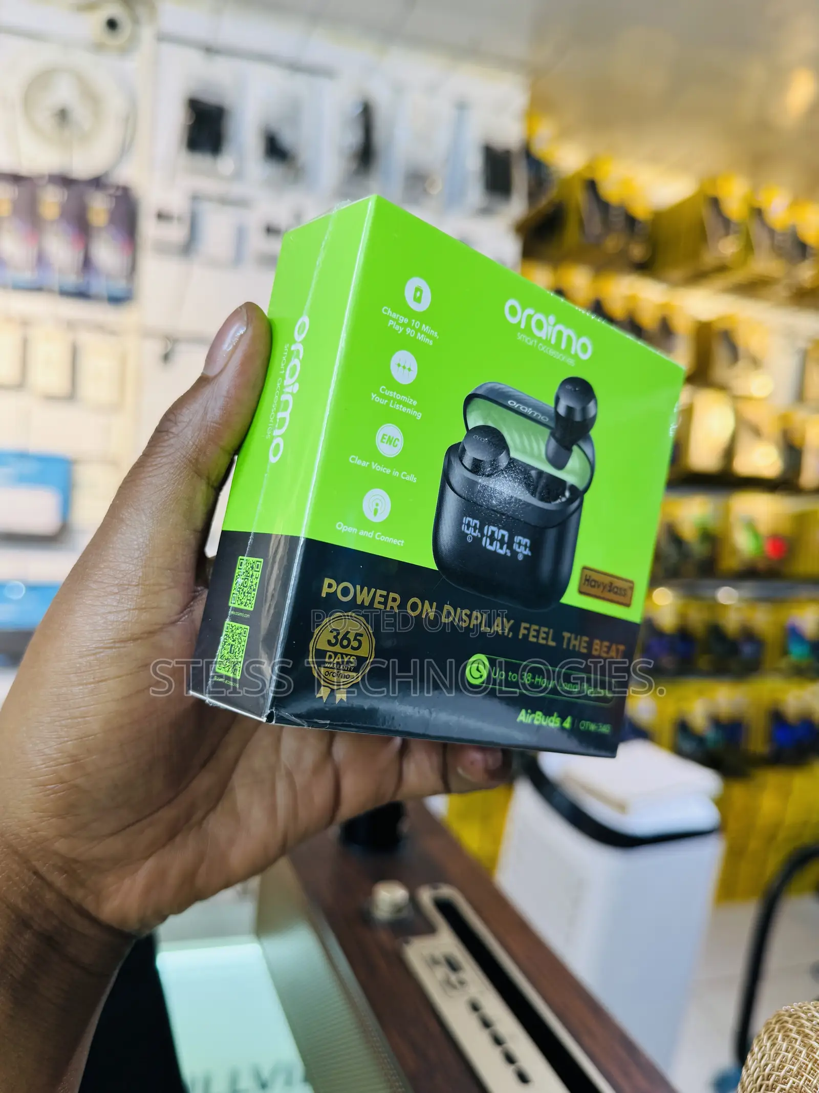 Airbuds 4 Oraimo Wireless Buds