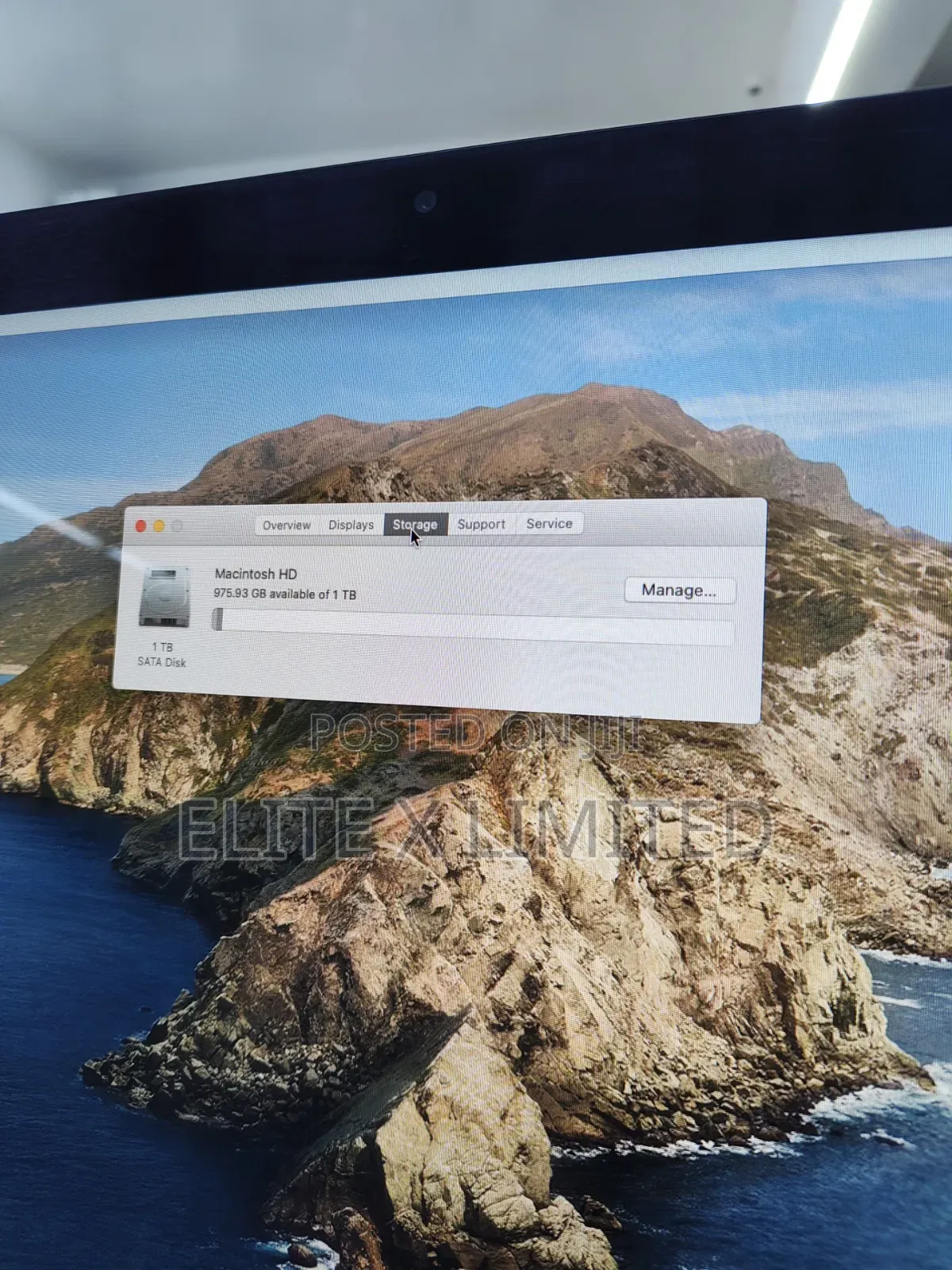 Desktop Computer Apple iMac 16GB Intel Core i5 HDD 1T