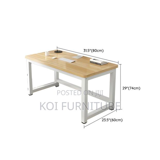 Office Desk : 120cm Home Generic Study Table - thumbnail 7