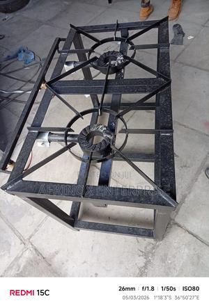 Mild Steel 2 Burner Cooker - main view