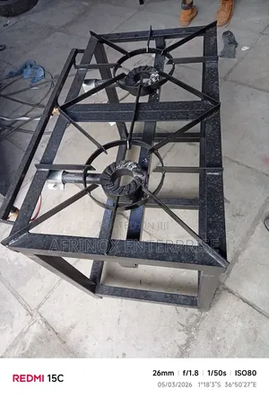 Mild Steel 2 Burner Cooker
