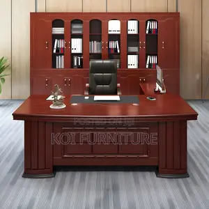 Office Desk 1.6m L-Shaped Executive Office Desk