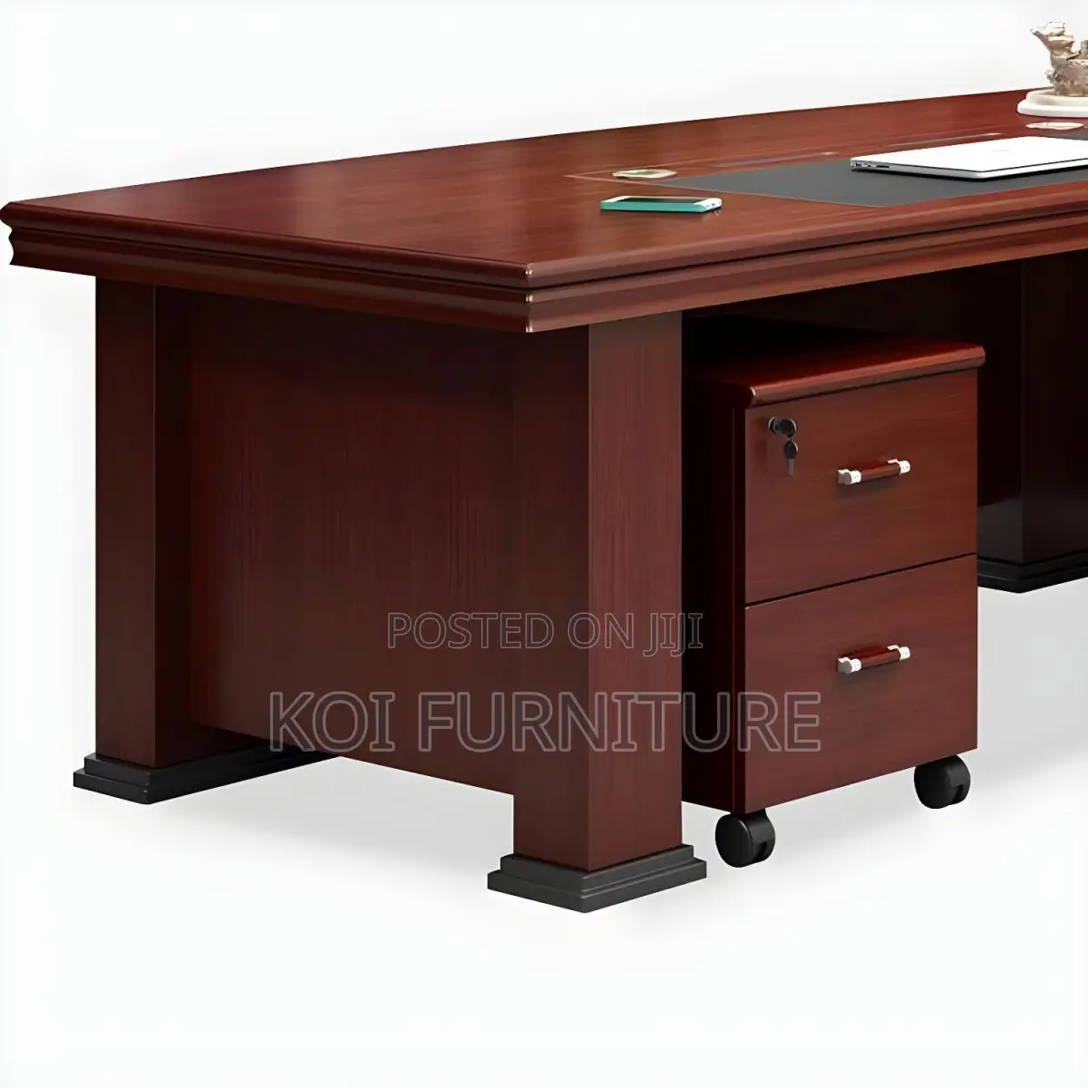 Office Desk 1.6m L-Shaped Executive Office Desk