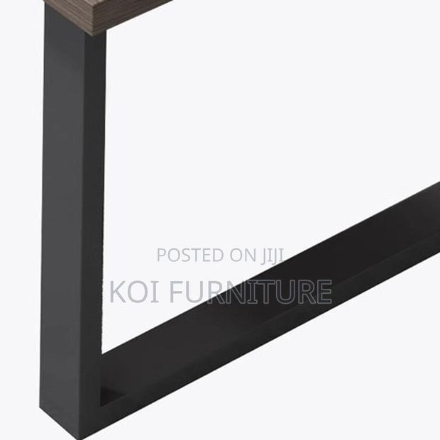 Office Table : Modern Meeting Room Table Featuring a Wood-Grain Top, - thumbnail 5