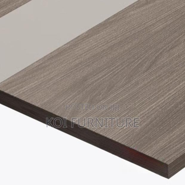 Office Table : Modern Meeting Room Table Featuring a Wood-Grain Top, - thumbnail 8