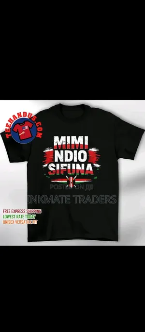 Mimi Ndio Sifuna Branded Quality T- Shirts Available