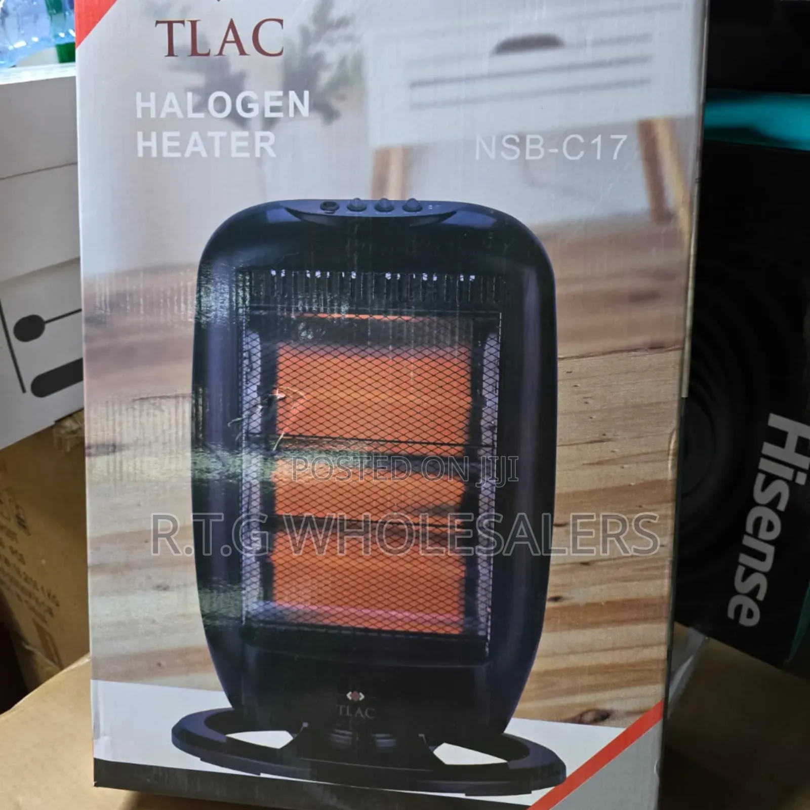 Tlac NCB C 17 Halogen Heater – Portable Electric Space Heater