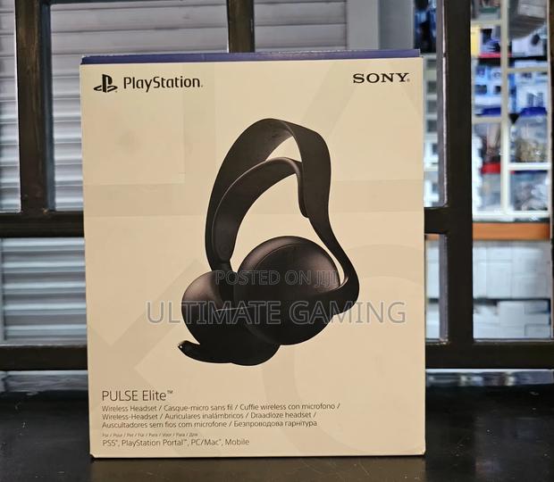Ps5 Pulse Elite Headset Black - main view