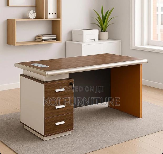 Office Desk : 1.4m Lunaro-Study Office Desk - thumbnail 3