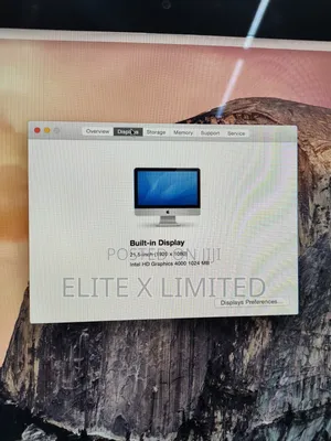 Desktop Computer Apple iMac 8GB Intel Core i3 HDD 500GB