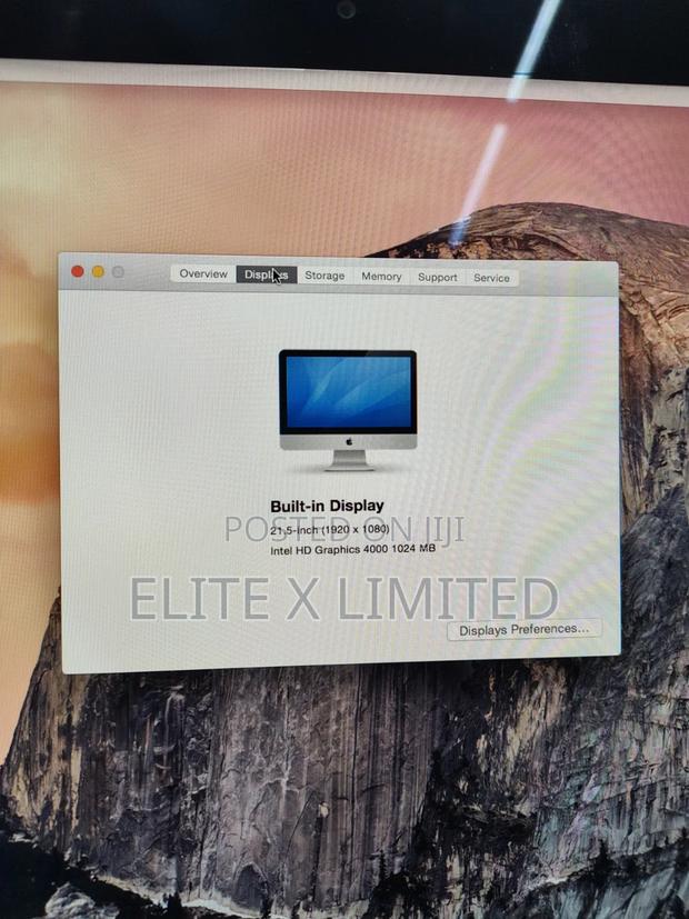 Desktop Computer Apple iMac 8GB Intel Core i3 HDD 500GB - thumbnail 3